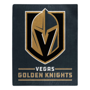 Vegas Golden Knights Blanket 50×60 Raschel Interference Design