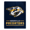 Nashville Predators Blanket 50×60 Raschel Interference Design