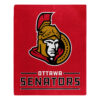 Ottawa Senators Blanket 50×60 Raschel Interference Design – Special Order