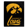 Iowa Hawkeyes Blanket 50×60 Raschel Signature Design