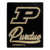 Purdue Boilermakers Blanket 50×60 Raschel Signature Design