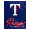 Texas Rangers Blanket 50×60 Raschel Signature Design