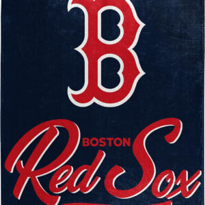 Boston Red Sox Blanket 50×60 Raschel Signature Design