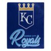 Kansas City Royals Blanket 50×60 Raschel Signature Design