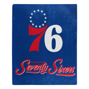 Philadelphia 76ers Blanket 50×60 Raschel Signature Design