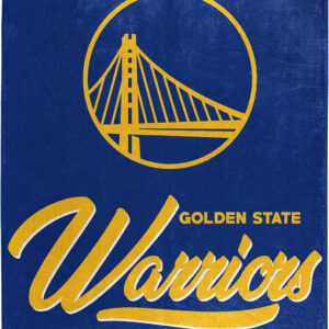 Golden State Warriors Blanket 50×60 Raschel Signature Design