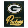 Green Bay Packers Blanket 50×60 Raschel Signature Design