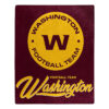 Washington Football Team Blanket 50×60 Raschel Signature Design