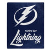 Tampa Bay Lightning Blanket 50×60 Raschel Signature Design