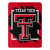 Texas Tech Red Raiders Blanket 46×60 Micro Raschel Dimensional Design Rolled