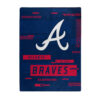 Atlanta Braves Blanket 60×80 Raschel Digitize Design