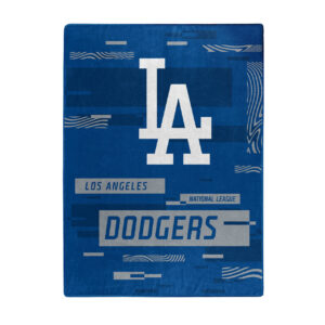 Los Angeles Dodgers Blanket 60×80 Raschel Digitize Design