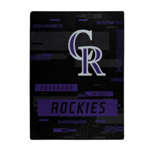 Colorado Rockies Blanket 60×80 Raschel Digitize Design