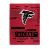 Atlanta Falcons Blanket 60×80 Raschel Digitize Design