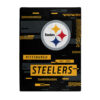 Pittsburgh Steelers Blanket 60×80 Raschel Digitize Design