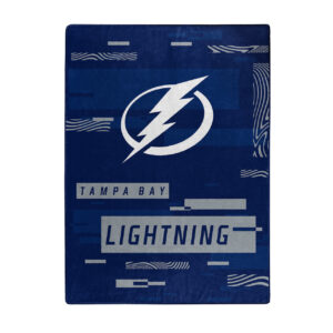 Tampa Bay Lightning Blanket 60×80 Raschel Digitize Design