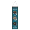 Jacksonville Jaguars Banner Wool 8×32 Heritage Evolution Design