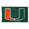 Miami Hurricanes Flag 3×5 Team