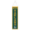 Oakland Athletics Banner Wool 8×32 Heritage Slogan Design – Special Order