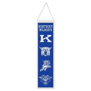 Kentucky Wildcats Banner Wool 8×32 Heritage Evolution Design