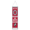 Ohio State Buckeyes Banner Wool 8×32 Heritage Evolution Design