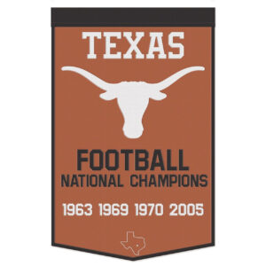 Texas Longhorns Banner Wool 24×38 Dynasty Champ Design Football