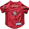 San Francisco 49ers Pet Jersey Stretch Size L