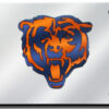 Chicago Bears License Plate Laser Cut Silver