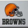 Cleveland Browns License Plate Laser Cut Silver