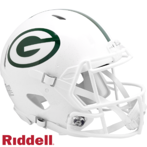 Green Bay Packers Helmet Riddell Authentic Full Size Speed Style On-Field Alternate 2024 – Special Order