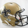 New Orleans Saints Helmet Riddell Authentic Full Size Speed Style