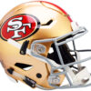 San Francisco 49ers Helmet Riddell Authentic Full Size SpeedFlex Style