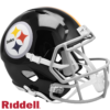 Pittsburgh Steelers Helmet Riddell Replica Full Size Speed Style 1963-1976 T/B