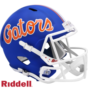 Florida Gators Helmet Riddell Replica Full Size Speed Style Blue