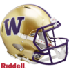 Washington Huskies Helmet Riddell Authentic Full Size Speed Style – Special Order