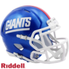 New York Giants Helmet Riddell Replica Mini Speed Style Color Rush