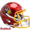 Arizona Cardinals Helmet Riddell Replica Full Size Speed Style FLASH Alternate