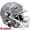 Dallas Cowboys Helmet Riddell Authentic Full Size SpeedFlex Style Slate Alternate