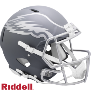 Philadelphia Eagles Helmet Riddell Authentic Full Size Speed Style Slate Alternate