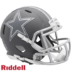 Dallas Cowboys Helmet Riddell Replica Mini Speed Style Slate Alternate