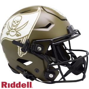 Tampa Bay Buccaneers Helmet Riddell Authentic Full Size SpeedFlex Style Salute To Service