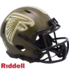 Atlanta Falcons Helmet Riddell Replica Mini Speed Style Salute To Service