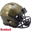 Carolina Panthers Helmet Riddell Replica Mini Speed Style Salute To Service