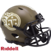 Tennessee Titans Helmet Riddell Replica Mini Speed Style Salute To Service