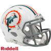 Miami Dolphins Helmet Riddell Replica Mini Speed Style 1972 T/B