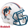 Miami Dolphins Helmet Riddell Replica Mini Speed Style 1997-2012 T/B