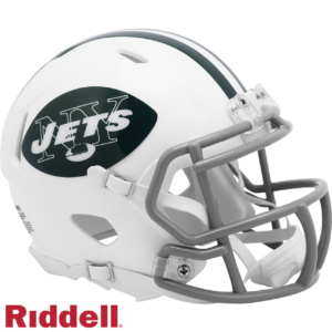 New York Jets Helmet Riddell Replica Mini Speed Style 1965-1977 T/B