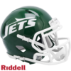 New York Jets Helmet Riddell Replica Mini Speed Style 1978-1989 T/B