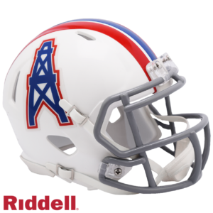 Houston Oilers Helmet Riddell Replica Mini Speed Style 1975-1980 T/B