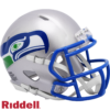 Seattle Seahawks Helmet Riddell Replica Mini Speed Style 1983-2001 T/B